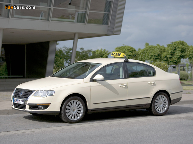 Volkswagen Passat Sedan Taxi (B6) 2005–10 pictures (640 x 480)