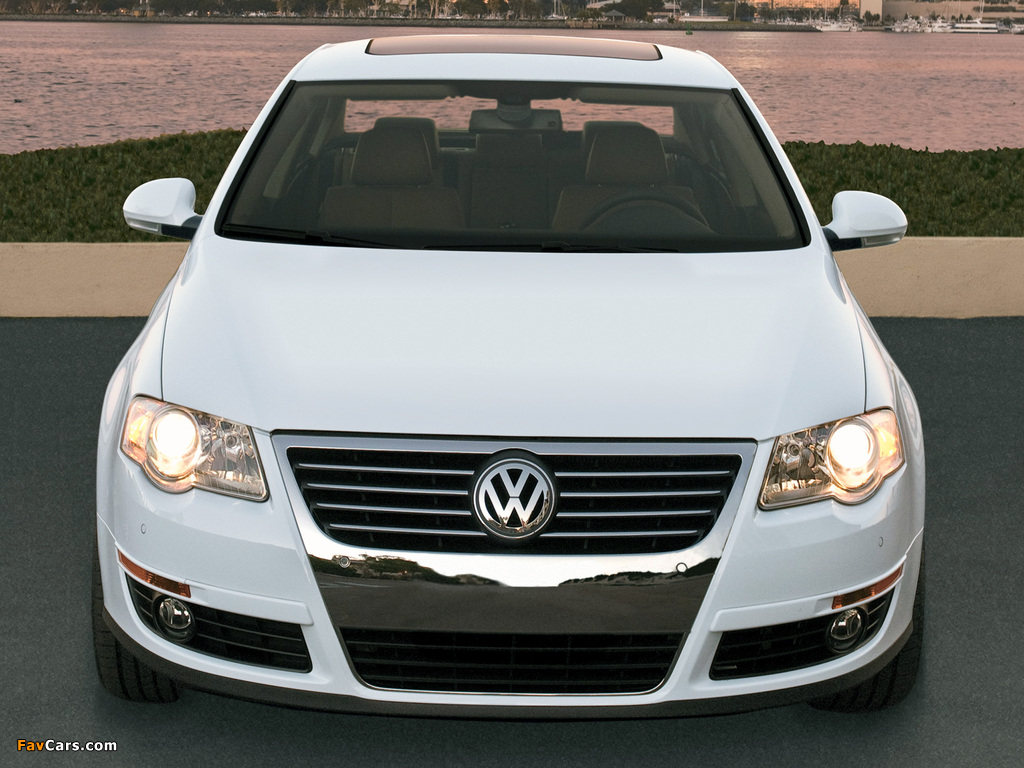 Volkswagen Passat Sedan US-spec (B6) 2005–10 pictures (1024 x 768)