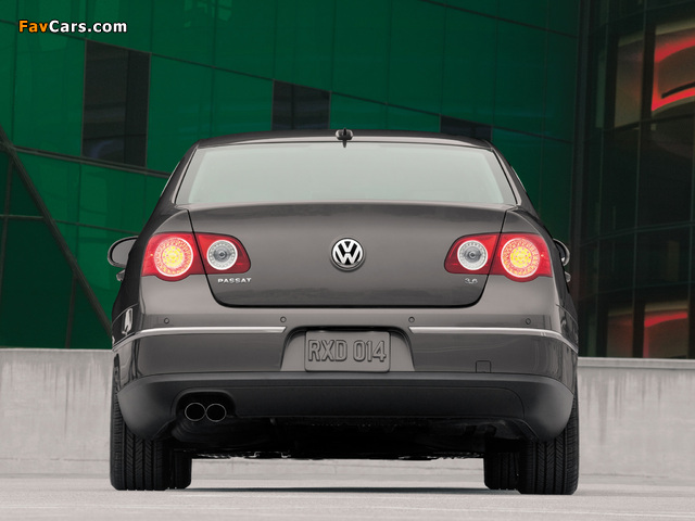 Volkswagen Passat 3.6 4MOTION Sedan US-spec (B6) 2005–10 wallpapers (640 x 480)
