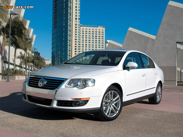 Volkswagen Passat Sedan US-spec (B6) 2005–10 wallpapers (640 x 480)