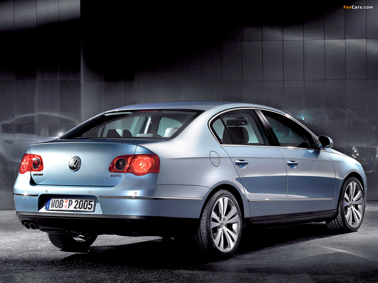 Volkswagen Passat 2.0 FSI Sedan (B6) 2005–10 wallpapers (1280 x 960)