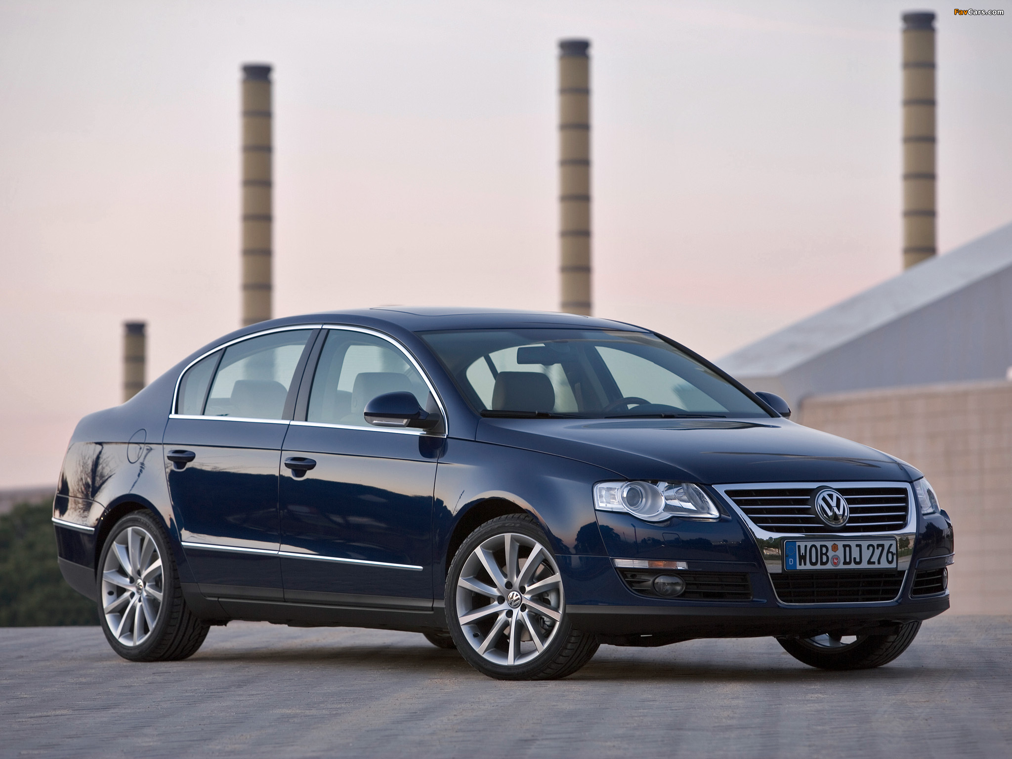 Volkswagen Passat 2.0 FSI Sedan (B6) 2005–10 wallpapers (2048 x 1536)