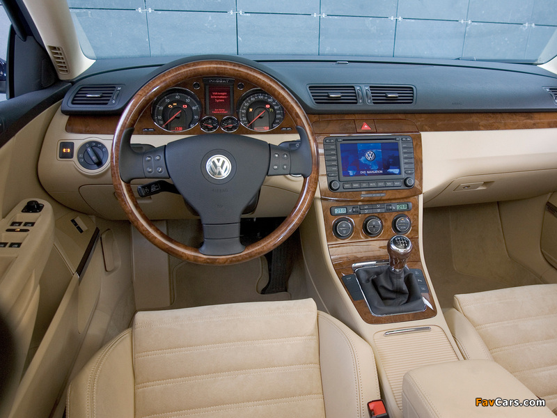 Volkswagen Passat 2.0 FSI Sedan (B6) 2005–10 wallpapers (800 x 600)
