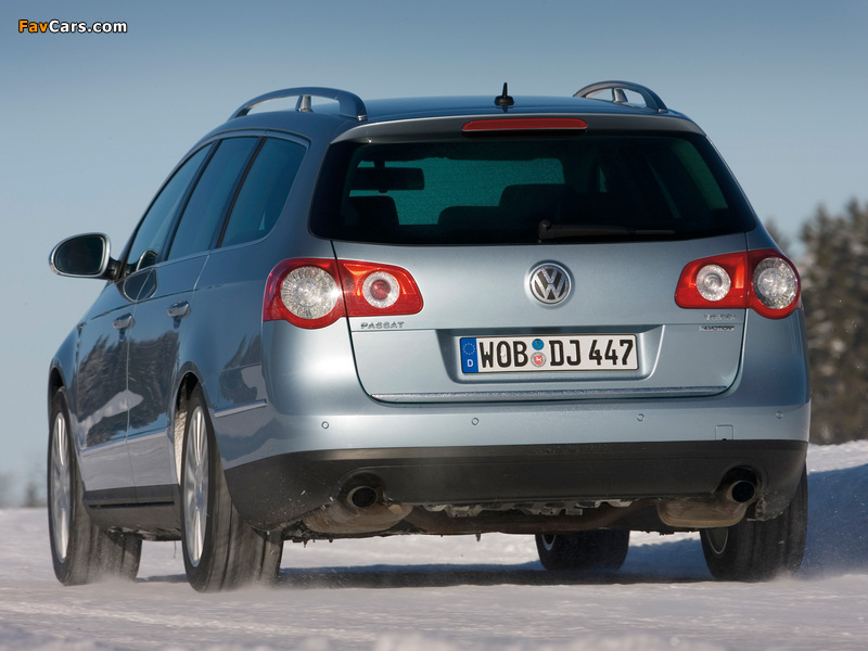Volkswagen Passat V6 FSI 4MOTION Variant (B6) 2006–10 images (800 x 600)