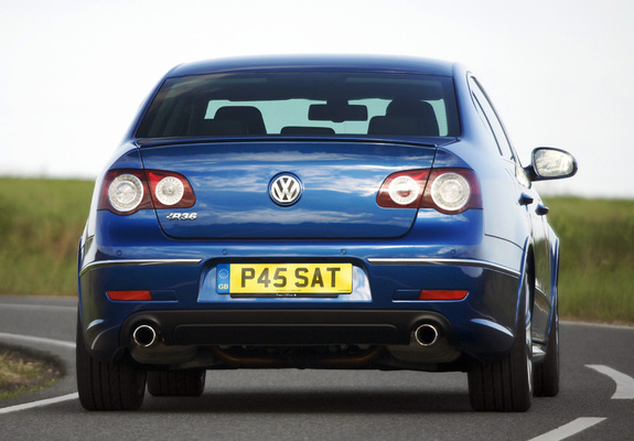 Volkswagen Passat R36 Sedan UK-spec (B6) 2007–10 photos