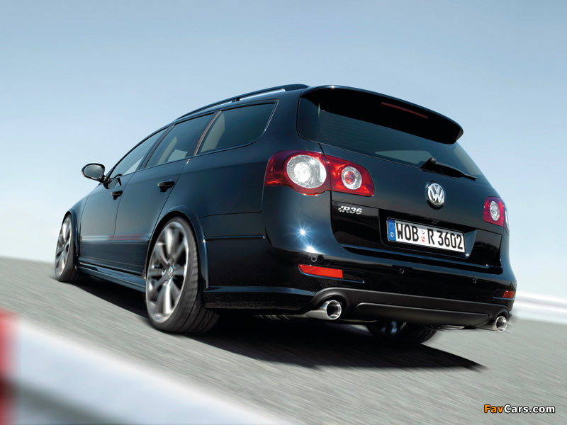 Volkswagen Passat R36 Variant (B6) 2007–10 wallpapers (800 x 600)