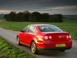 Volkswagen Passat BlueMotion Sedan UK-spec (B6) 2008–10 photos