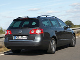 Volkswagen Passat BlueMotion Variant (B6) 2008–10 wallpapers