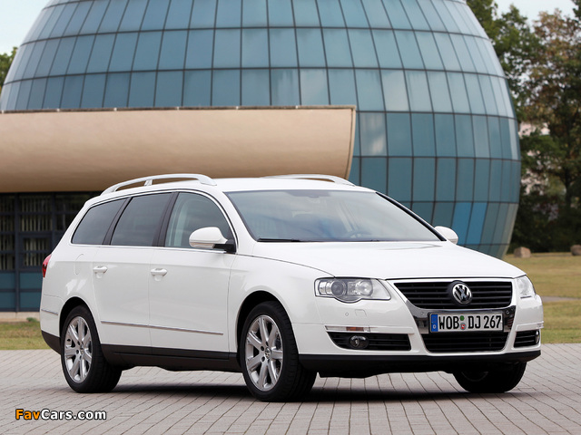 Volkswagen Passat EcoFuel Variant (B6) 2009–10 images (640 x 480)