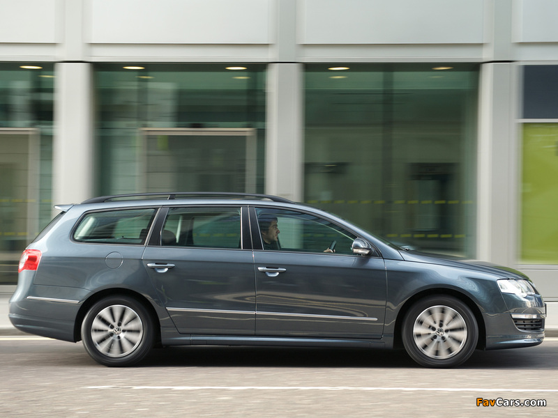 Volkswagen Passat BlueMotion R-Line Estate (B6) 2009–10 images (800 x 600)