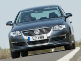 Volkswagen Passat BlueMotion R-Line Sedan UK-spec (B6) 2009–10 images