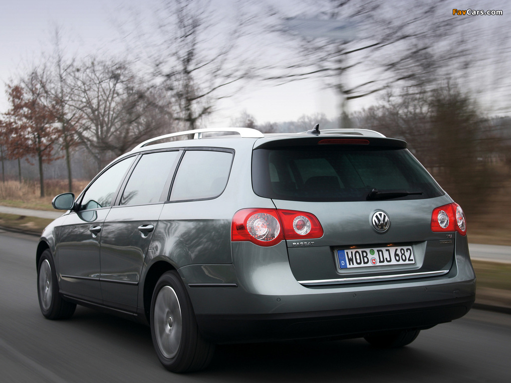 Volkswagen Passat EcoFuel Variant (B6) 2009–10 photos (1024 x 768)