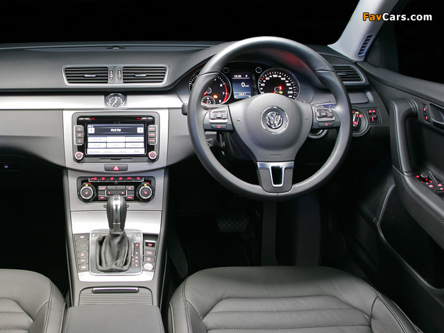 Volkswagen Passat TSI ZA-spec (B7) 2010 images (640 x 480)