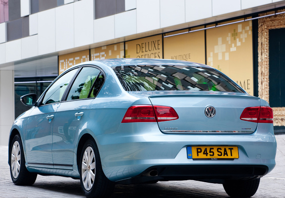 Volkswagen Passat BlueMotion UK-spec (B7) 2010 photos