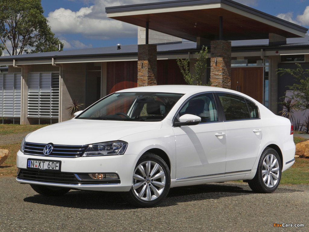 Volkswagen Passat TSI AU-spec (B7) 2010 pictures (1024 x 768)