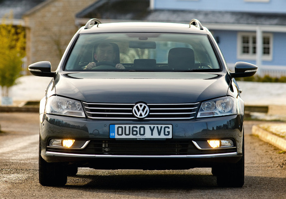Volkswagen Passat BlueMotion Variant UK-spec (B7) 2010 pictures