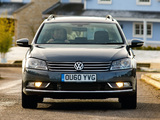 Volkswagen Passat BlueMotion Variant UK-spec (B7) 2010 pictures