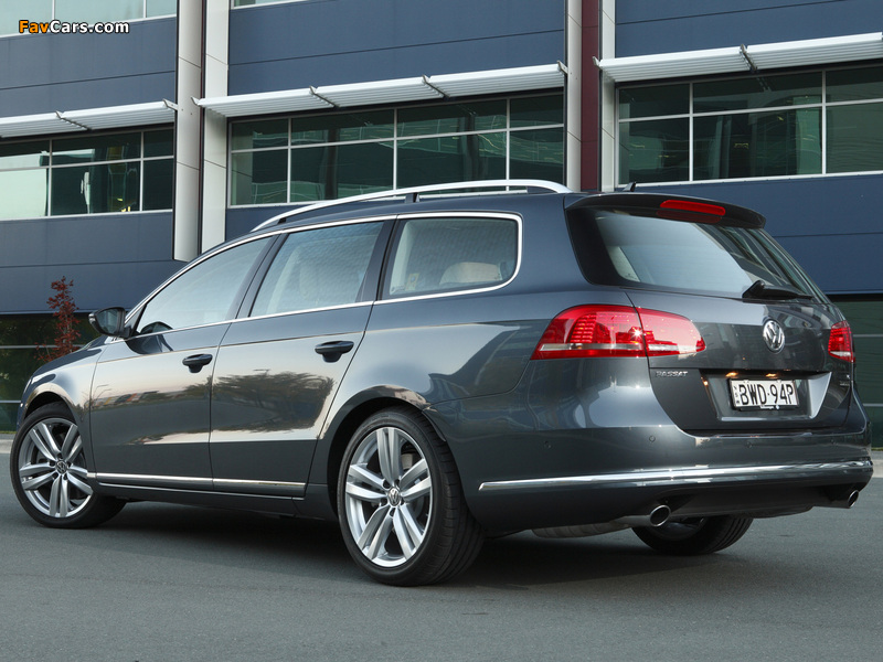 Volkswagen Passat FSI 4MOTION Variant AU-spec (B7) 2010 pictures (800 x 600)