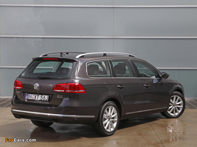 Volkswagen Passat TDI BlueMotion Variant AU-spec (B7) 2010 wallpapers (640 x 480)