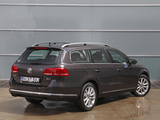 Volkswagen Passat TDI BlueMotion Variant AU-spec (B7) 2010 wallpapers