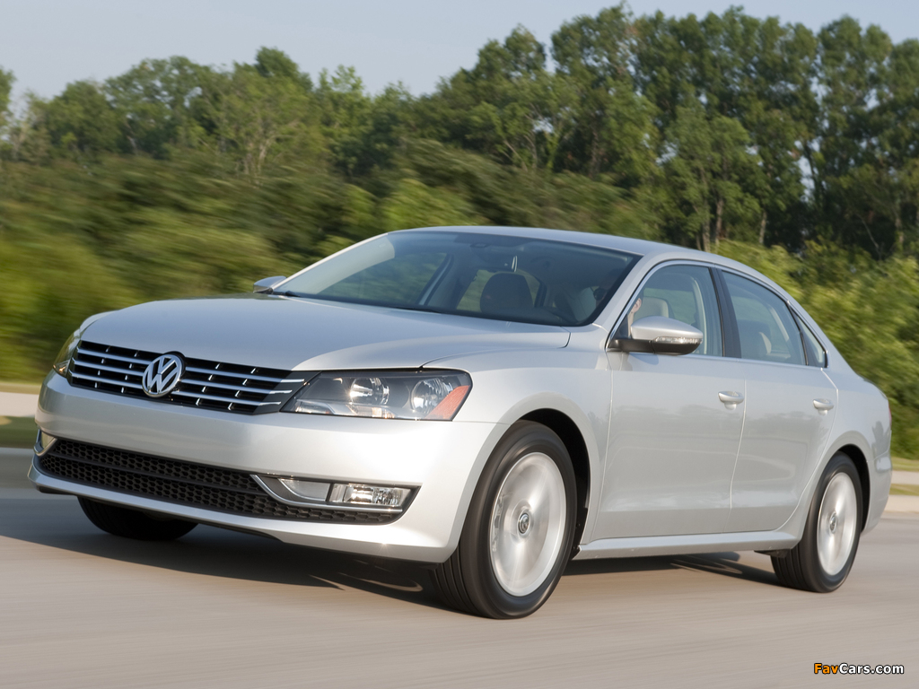 Volkswagen Passat US-spec (B7) 2011 photos (1024 x 768)