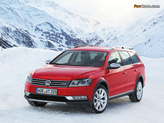 Volkswagen Passat Alltrack (B7) 2012 images (640 x 480)