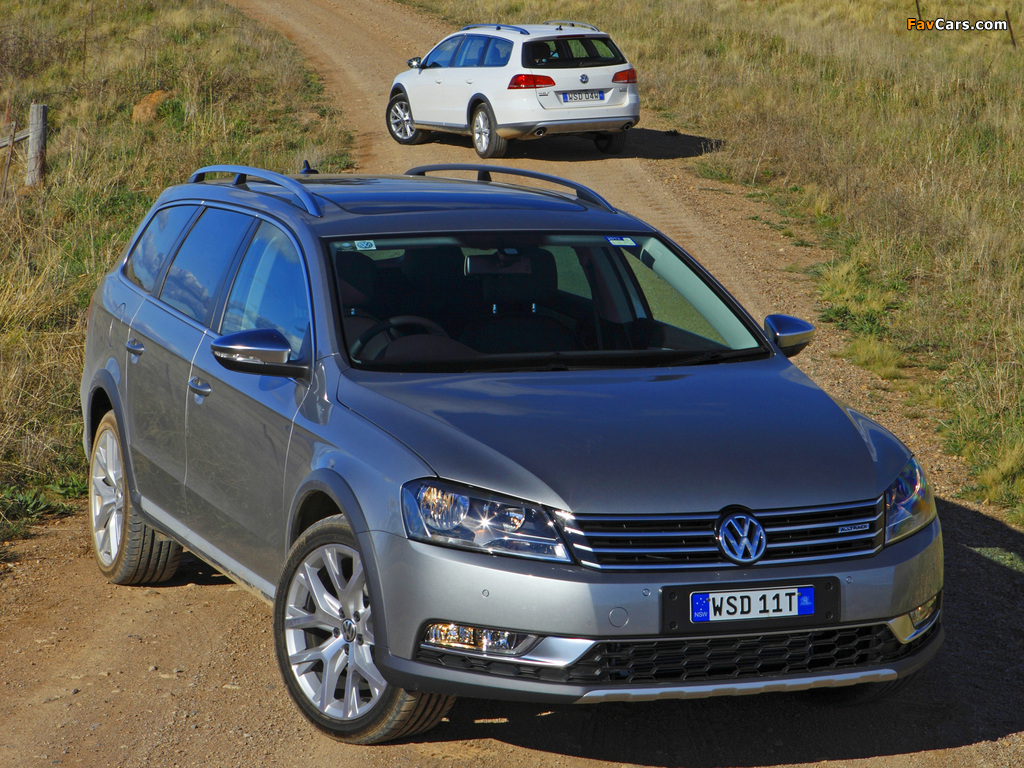 Volkswagen Passat Alltrack AU-spec (B7) 2012 pictures (1024 x 768)