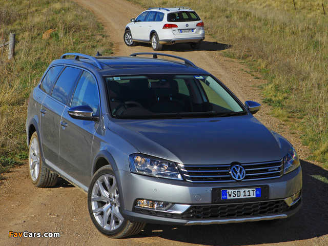 Volkswagen Passat Alltrack AU-spec (B7) 2012 pictures (640 x 480)