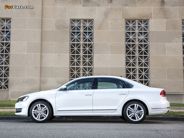 Volkswagen Passat TDI US-spec (B7) 2012 pictures (640 x 480)