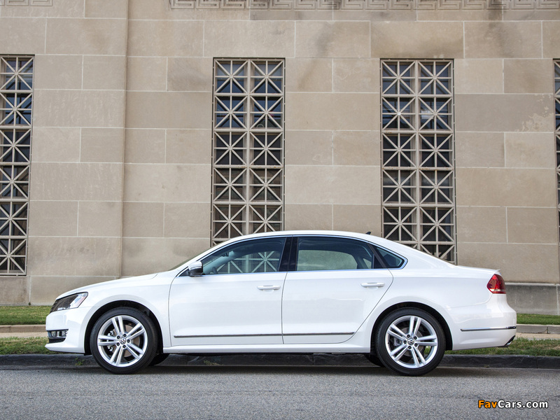 Volkswagen Passat TDI US-spec (B7) 2012 pictures (800 x 600)