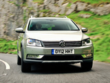 Volkswagen Passat Alltrack UK-spec (B7) 2012 wallpapers