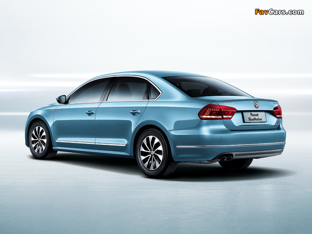 Volkswagen Passat BlueMotion CN-spec (B7) 2013 images (640 x 480)