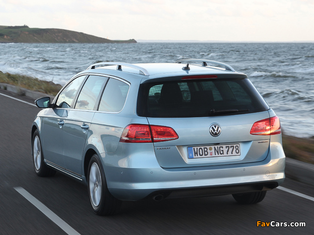 Volkswagen Passat TDI BlueMotion Variant (B7) 2013 images (640 x 480)