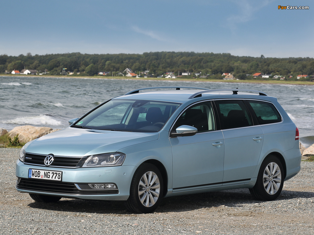 Volkswagen Passat TDI BlueMotion Variant (B7) 2013 photos (1024 x 768)