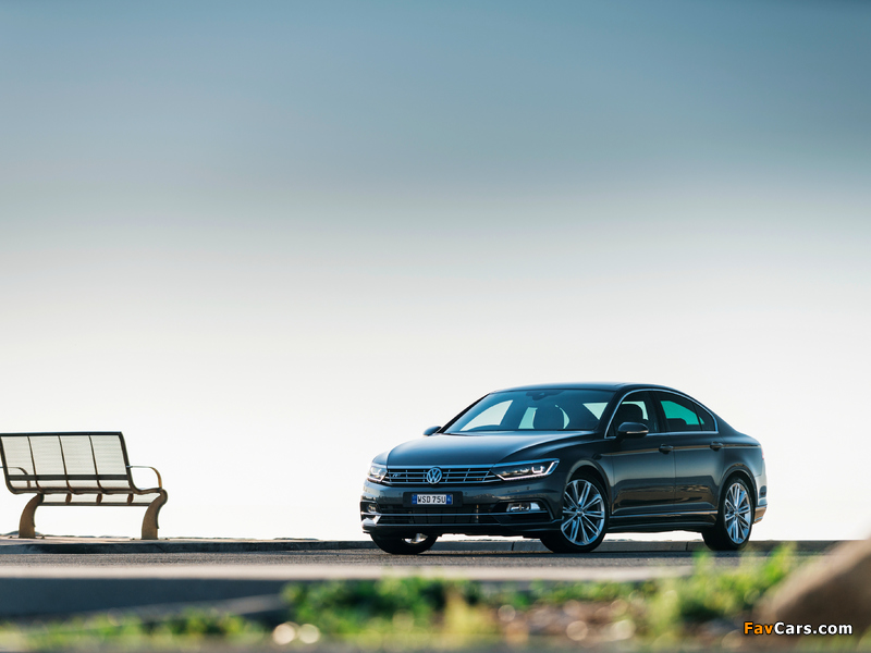 Volkswagen Passat R-Line AU-spec (B8) 2015 images (800 x 600)
