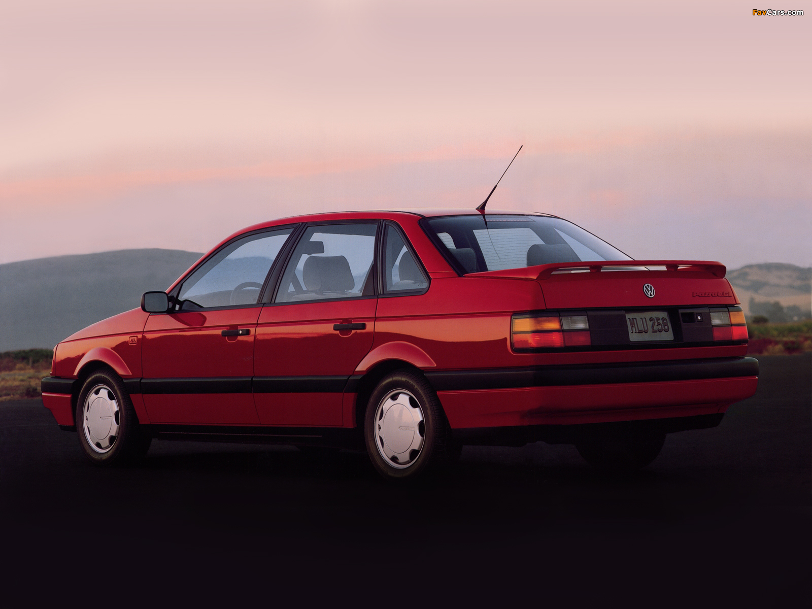 Volkswagen Passat Sedan US-spec (B3) 1988–93 wallpapers (1600 x 1200)