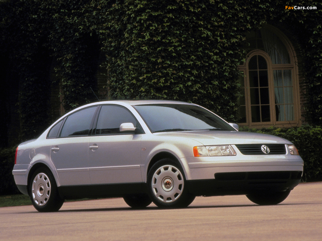 Volkswagen Passat Sedan US-spec (B5) 1997–2000 wallpapers (1024 x 768)
