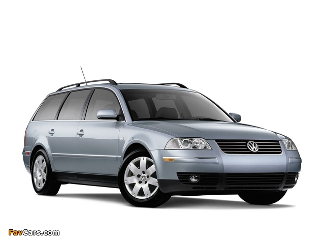 Volkswagen Passat Wagon (B5+) 2000–05 wallpapers (640 x 480)