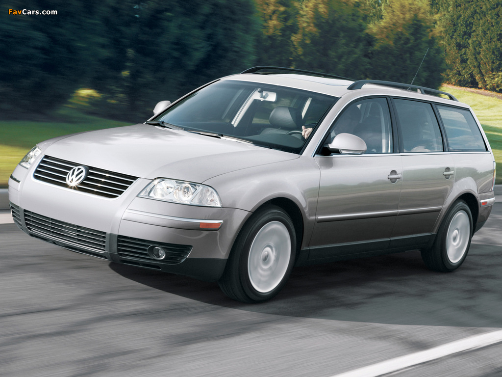 Volkswagen Passat Wagon (B5+) 2000–05 wallpapers (1024 x 768)