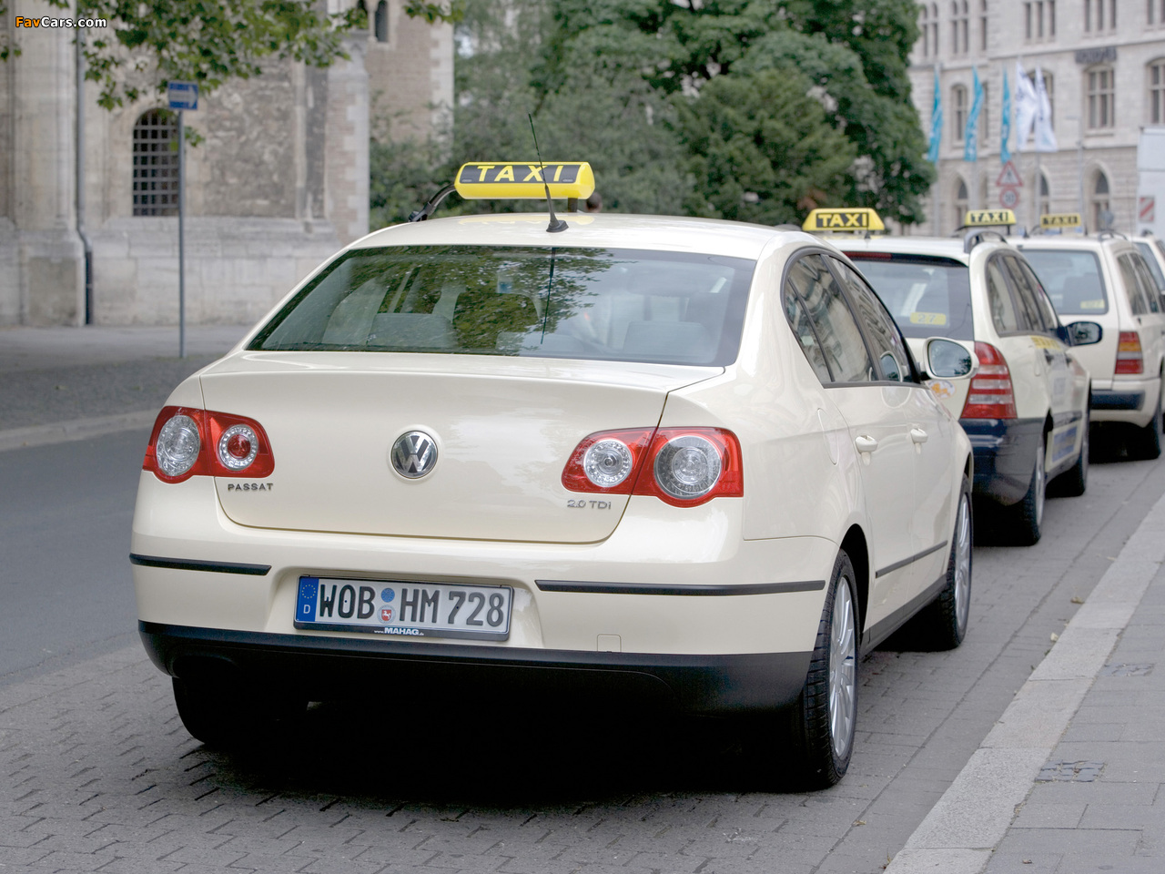 Volkswagen Passat Sedan Taxi (B6) 2005–10 wallpapers (1280 x 960)