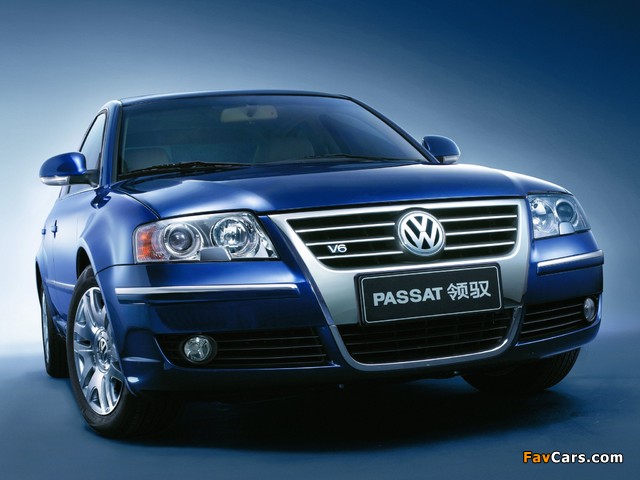 Volkswagen Passat Lingyu 2005–09 wallpapers (640 x 480)
