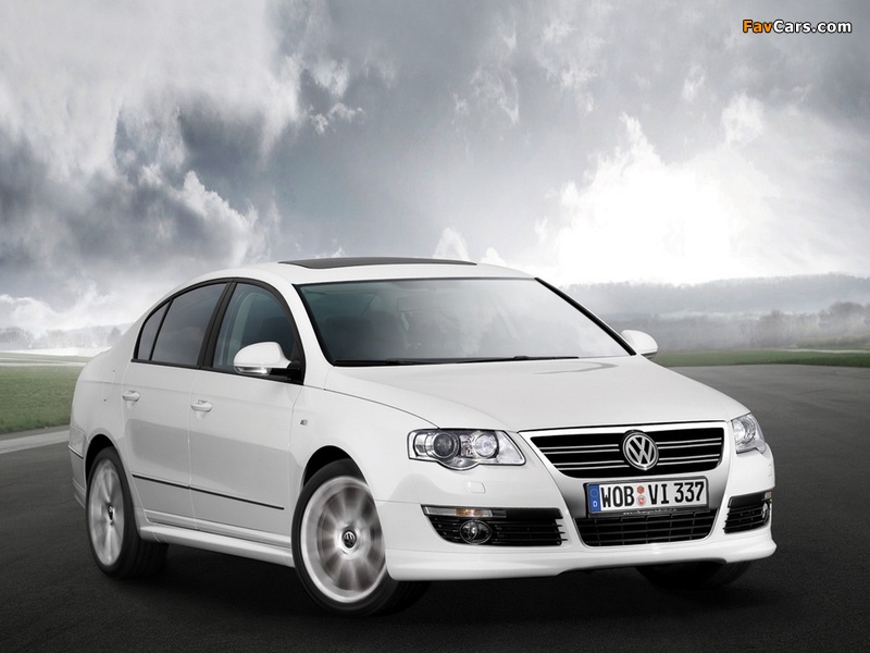 Volkswagen Passat R-Line Sedan (B6) 2007–10 wallpapers (800 x 600)