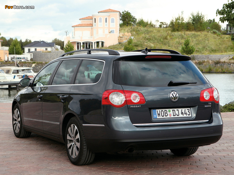 Volkswagen Passat BlueMotion Variant (B6) 2008–10 wallpapers (800 x 600)