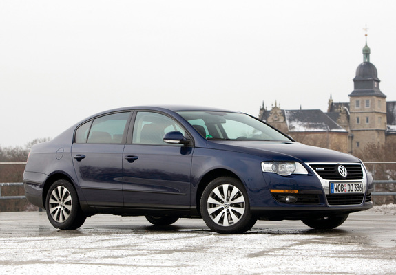 Volkswagen Passat BlueTDI Sedan (B6) 2009–10 wallpapers