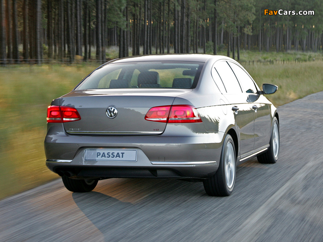 Volkswagen Passat TSI ZA-spec (B7) 2010 wallpapers (640 x 480)