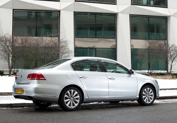 Volkswagen Passat BlueMotion UK-spec (B7) 2010 wallpapers