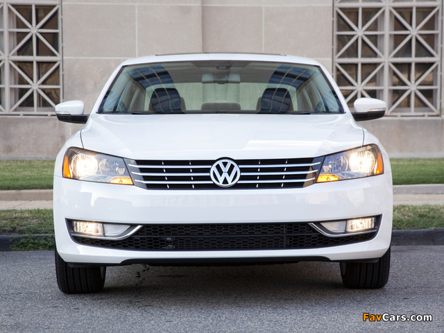 Volkswagen Passat TDI US-spec (B7) 2012 wallpapers (640 x 480)