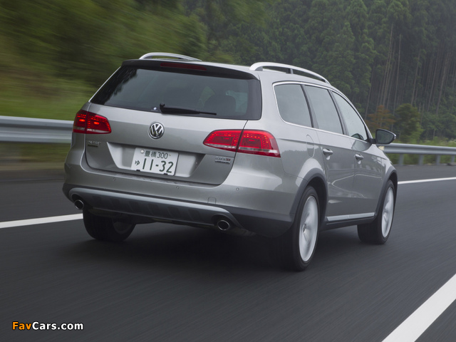 Volkswagen Passat Alltrack JP-spec (B7) 2012 wallpapers (640 x 480)