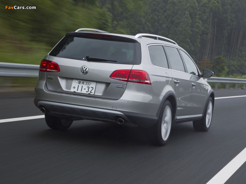 Volkswagen Passat Alltrack JP-spec (B7) 2012 wallpapers (800 x 600)