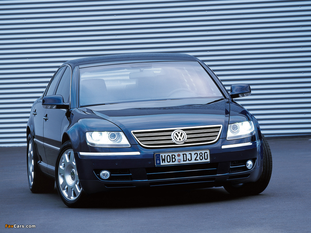 Photos of Volkswagen Phaeton V8 2002–07 (1024 x 768)
